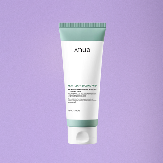 Anua Heartleaf Succinic Moisture Cleansing Foam 150ml